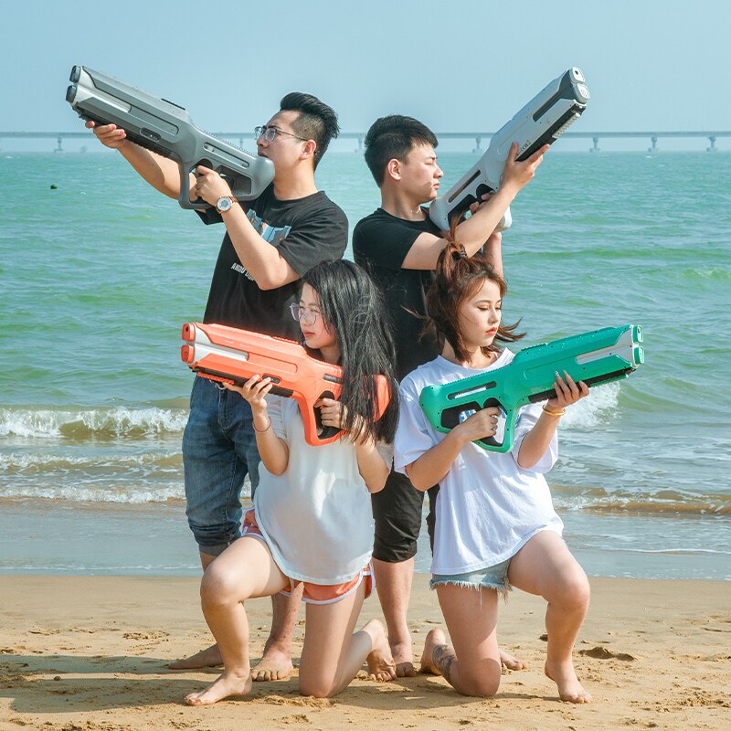 Children's Electric Water Spray Super Far-Connected Launch Adult Water Fight Artifact