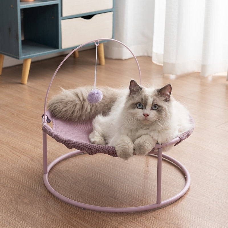 SHUANGMAO Cat Bed House Pet Small Cats Hammock Beds Mat for Kitten Window Lounger Indoor Nest Kennel Sleeping Puppy Cushion