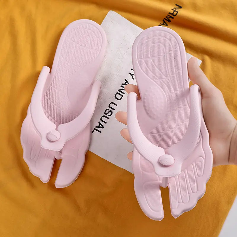 Summer New Women Flip-Flops Men Women Unisex Indoor Slippers Sandals Couple Leaisure Light Cheap House Slippers Size 33-45