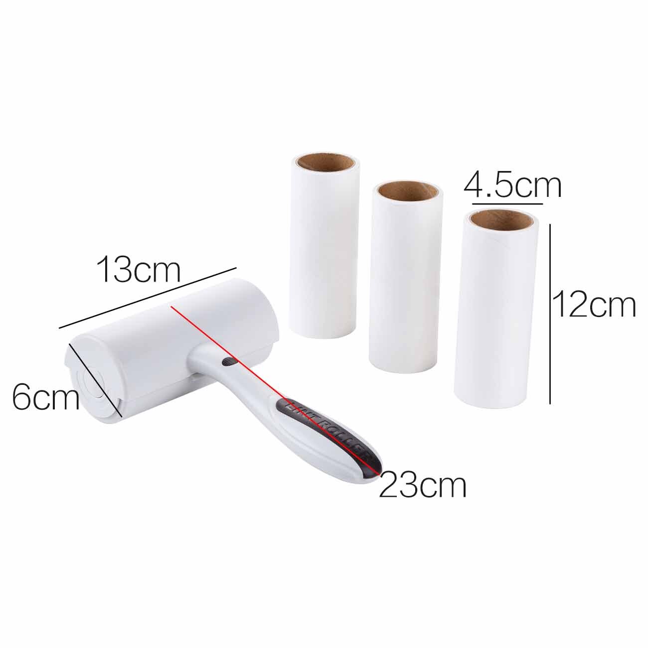 Tearable Sticky Hair Remover Lint Roller Pellets Sticky Brush Household Clothes Dust Remover Fuzz Shaver Carpet Cleaner Brush