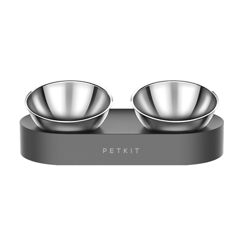 PETKIT Stainless Steel Pet Adjustable Feeding Bowl Double Feeder Bowls Water Cup Cat dog Drinking Bowls for pets feeding