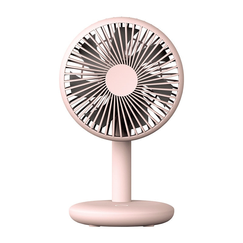 Xiaomi Portable Desk Fan USB Rechargeable Folding Cooling Fan Outdoor Camping Mini Floor Fan 4-Speed Home Silent Fan