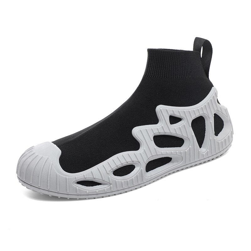 36~47 Mens Ankle Boots Casual Comfy Designer Girls Boys Spring Summer Sock Sport Breathable Running Shoes for Men Women Sneakers