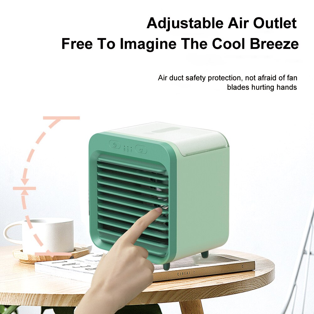 NEW Air Purifier Fan Air Conditioner USB Water Cooling Fan Desktop Protable  Bedroom Low Noise Including Night Electric Fan