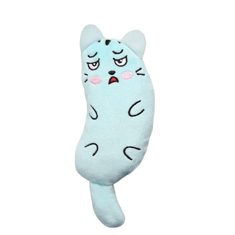 Cute Cat Toys Funny Interactive Plush Cat Toy Mini Teeth Grinding Catnip Toys Kitten Chewing Mouse Toy Pets Accessories