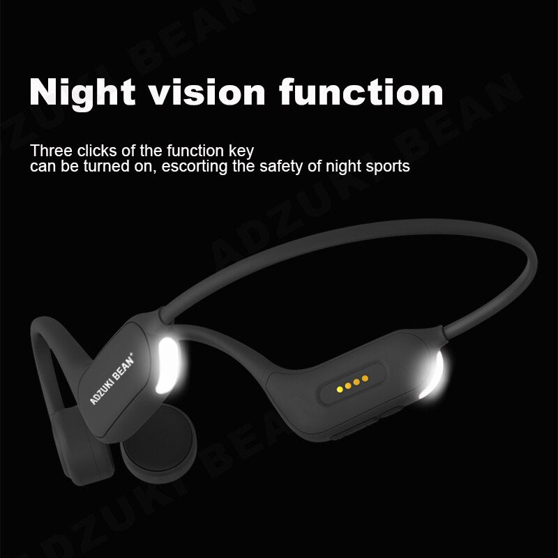 Adzuki bean IPX8 Swimming Headphones P8 Bone Conduction Earphone Bluetooth IP68 Pool Wireless Headset MP3 32G Earbuds Waterproof