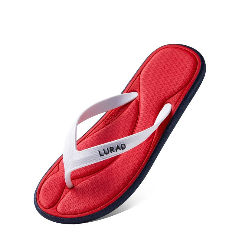 3D Memory Sponge PU Massage Men&#39;s Flip Flops Summer Antiskid Outdoor Sandal Clip Casual Beach House Rubber Soft Women Slippers