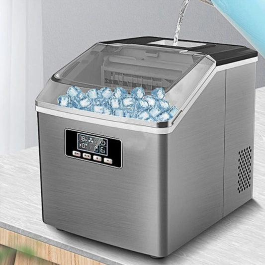 HICON Small Ice Maker Household Ice Maker Machine Square Ice Cube Full Transparent Cover Frozen Home Appliances льдогенератор